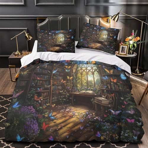 Housse de couette 3D super douce en microfibre résistante 140x200 - 2