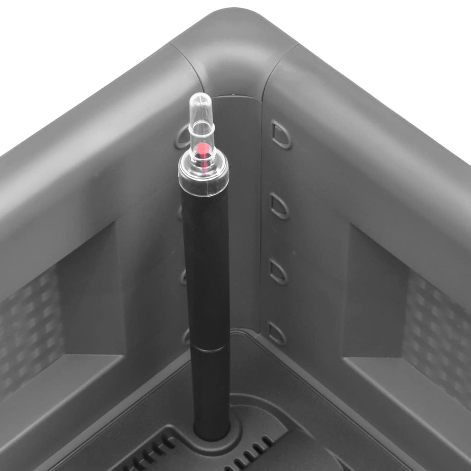 ARKEM Arriate con Sistema de riego automático Gris 100x43x33 cm Macetero Grande Exterior