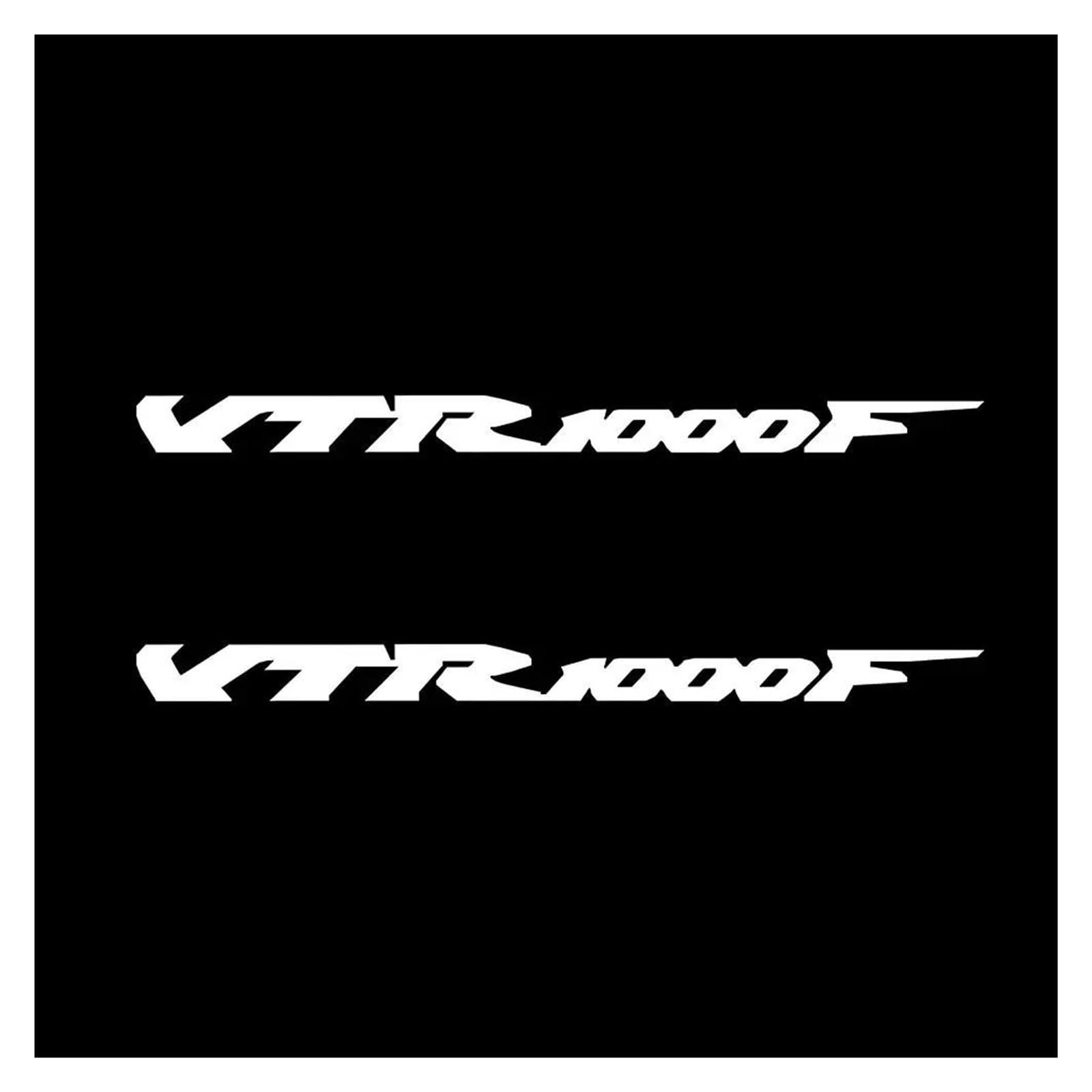 Motorcycle Glow Stickers Waterproof Decal for VTR1000F Firestorm VTR 1000 F 1000F SuperHawk(Silver,2cm*12cm)