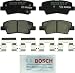Bosch BC1594 QuietCast Premium Ceramic Disc Brake Pad Set For Select Hyundai Elantra GT, Sonata, Veloster; Kia Cadenza, Forte, Forte Koup, Forte5, Soul, Soul EV; Rear