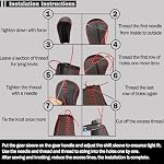 Protective Gear Shift Cover leather For Honda CR-V 2007 2008 2009 2010 2011 - Image 6