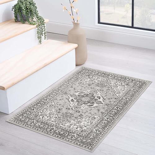 Alfombra pasillo de yute Glendale Rivulet 60x90cm oriental tradicional 2