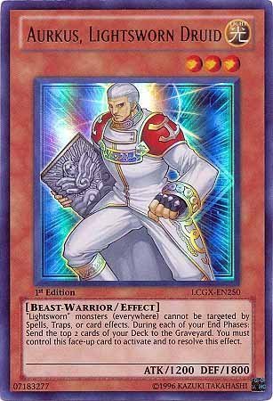 Yu-Gi-Oh! - Aurkus, Lightsworn Druid LCGX-EN250 Ultra Rare - Legendary Collection 2