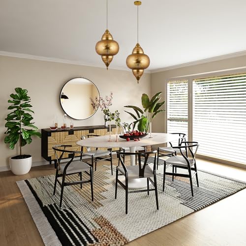 Image of Moroccan Light Fixture Gold Modern Chandeliers for Dining Room