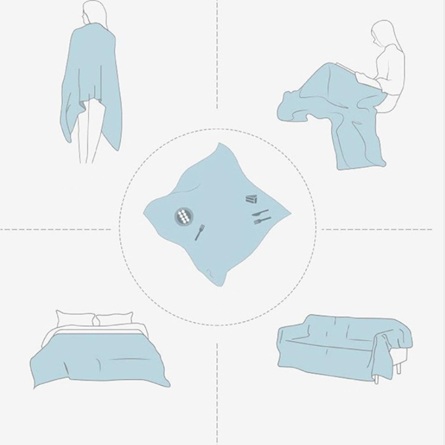 Hazbin, coperta morbida in flanella, motivo anime Alastor, stampa 3D, coperta per pisolino, divano, decorazione per la casa