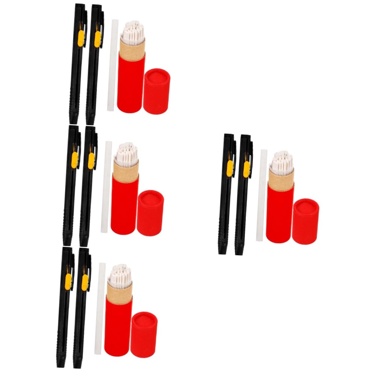 NUOBESTY 8 Sätze Unsichtbarer Zeichenstift Lederkreide-nähzubehör Kreidemarker Aus Leder Diy Kleidung Lederkreide Nähen Von Kreidezubehör Markierungskreidestift Stoffmarker Plastik