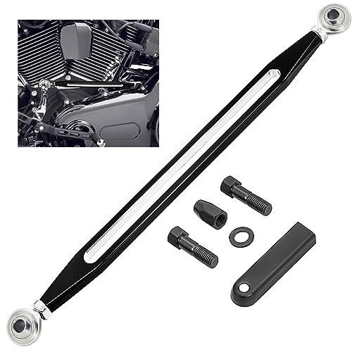 Amazicha Black Shift Linkage Shifter Compatible for Harley Davidson Softail Touring Road King Electra Glide Street Glide Road Glide 1980-later