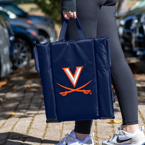 Image of Logo Brands Officially Licensed NCAA Unisex Stadium Seat, One Size, Team Color