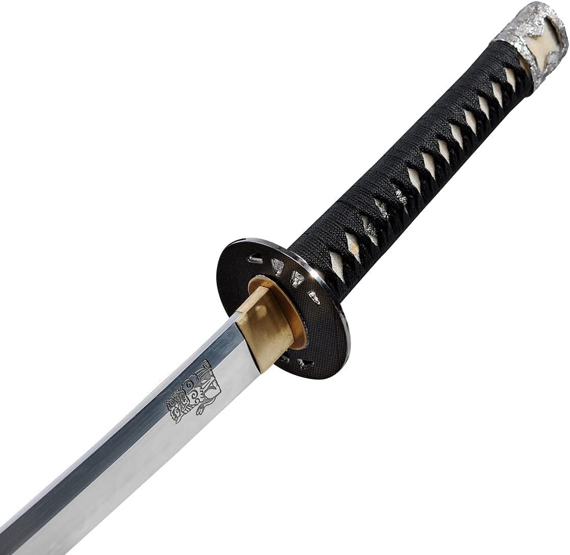 Handmade Kill Bill Vol.1 Katana Sword Samurai The Bride 1095 High Carbon Steel Real Hamon Ghost Gace or Lion Full Tang