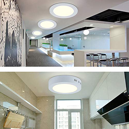 Downlight LED encastré pour plafond de chambre et bureau, éclairage doux et moderne - 4