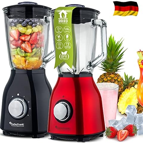 1400 Watt Standmixer mit Glasbehälter 1,5 Liter Cover