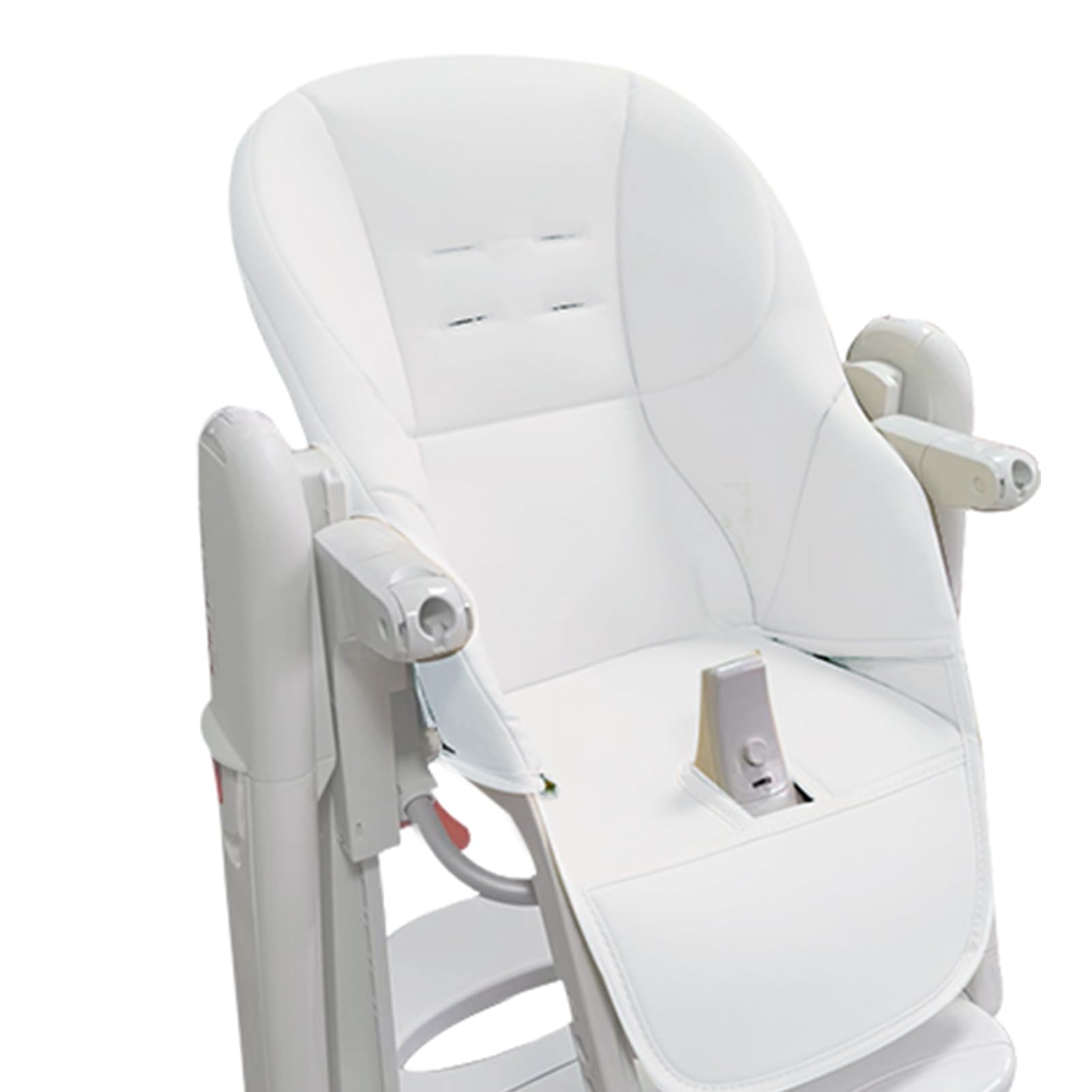 LAFANDE High Chair Covers for Baby, Baby Dining Chair Cushion, Breathable Cushion Dining Chair Cover, PU Leather Cover with Padding Seat Cover for Peg