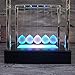 Garosa Bola de péndulo, luz Luminosa LED Newton Cradle Pendulum Balance Swing...
