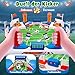 Tischkicker Kinder, Fussball Geschenke Jungen 4 5 6 7 8 9+ Jahre Geschenk Kinder Spielzeug Junge, Tischfussball Ostergeschenke Kinder Fußball Tisch Kinder Spielzeug Flipperautomat Kicker Flipper Spiel