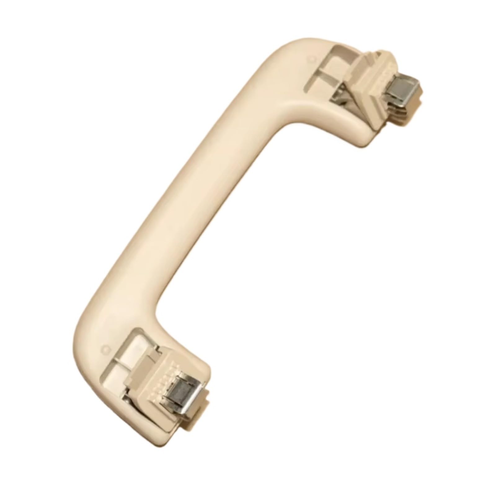 WIJHJET for A4 B8 A6 C7 Q3 Q5 Car Roof Handle Fixing Iron Clip Armrest Cover Car Interior Door Handle(Beige Left Front)