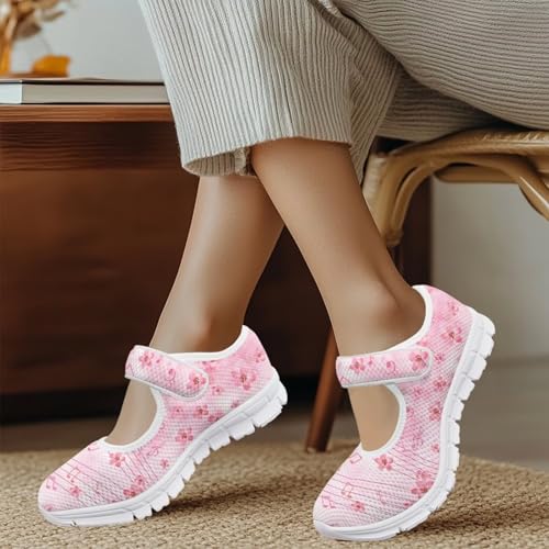 Coloranimal Mary Jane Shoes Women Shoes for Women Dressy Casual Womens Flats Buckle Strap Walking Shoes Slip On Shoes Fashion Uniform Flat4