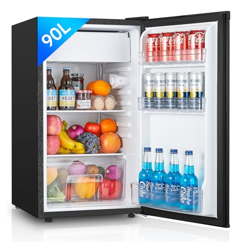 FOHERE Frigorífico con Congelador 90L