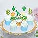 Ercadio 24 Pack Dinosaur 1st Cupcake Toppers Green 1 Rex Roar Dinosaur Cupcake Picks Dino Egg Happy Birthday Cupcake Toppers Dino Theme Baby Shower Birthday Party Cake Decorations Supplies