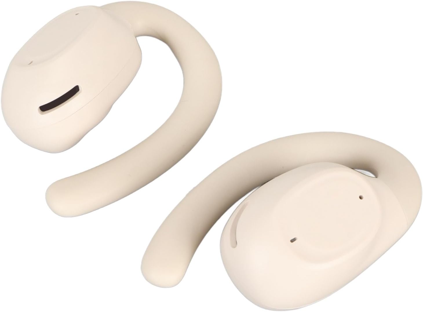 Semme Language Translator Earbuds 144 Languages 3 Modes 5.3 Noise Reduction Rechargeable Translator Earhooks (White)