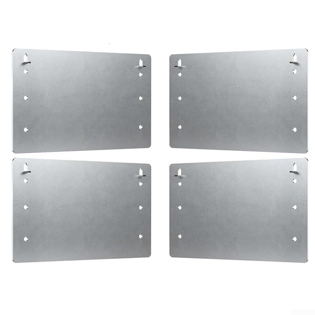 Placa de protección de alambre 5x8 protector de perno de acero 1