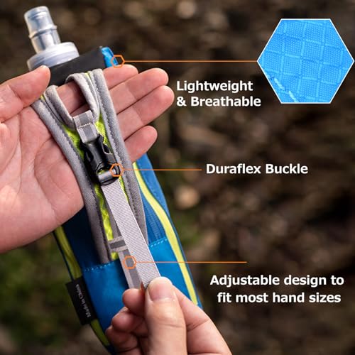 Azarxis TPU Soft Flask Collapsible Water Bottles BPA-Free 250ml 350ml 500ml 600ml for Hydration Vest Pack Running Hiking Cycling Climbing - Image 5