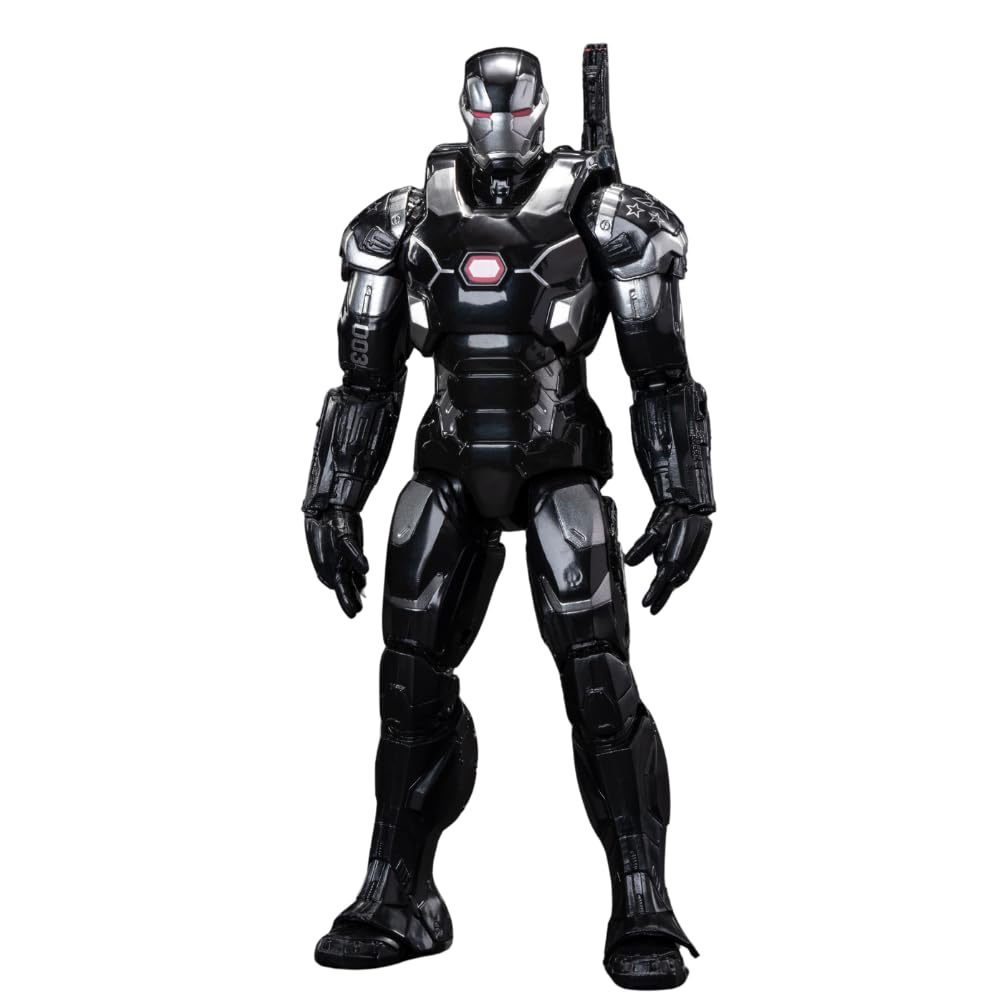 ZD Toys Action Figure - 7 Inch War Machine, Interchangeable Parts & Stand, Premium Collectibles, Durable PVC Material, Ideal Gift for Collector & Fans, Ages 15+ Years-image-15
