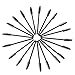 G2PLUS 100PCS Disposable Eyelash Brushes, Adjustable Mascara Wands Makeup Applicator Kits, Eyelash Spoolies Brushes for Eyelash Extensions and Eyebrows (Black)