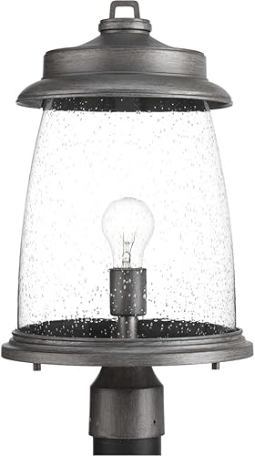 Miniatura 3 de Spark & Spruce 24013-APCS Marigold 1 - Farol para exteriores (19.0 in, peltre)