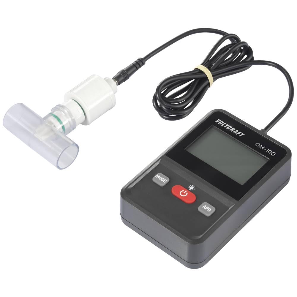 Voltcraft OM-100 Sauerstoff-Messgerät 0-100% kalibriert Werksstandard