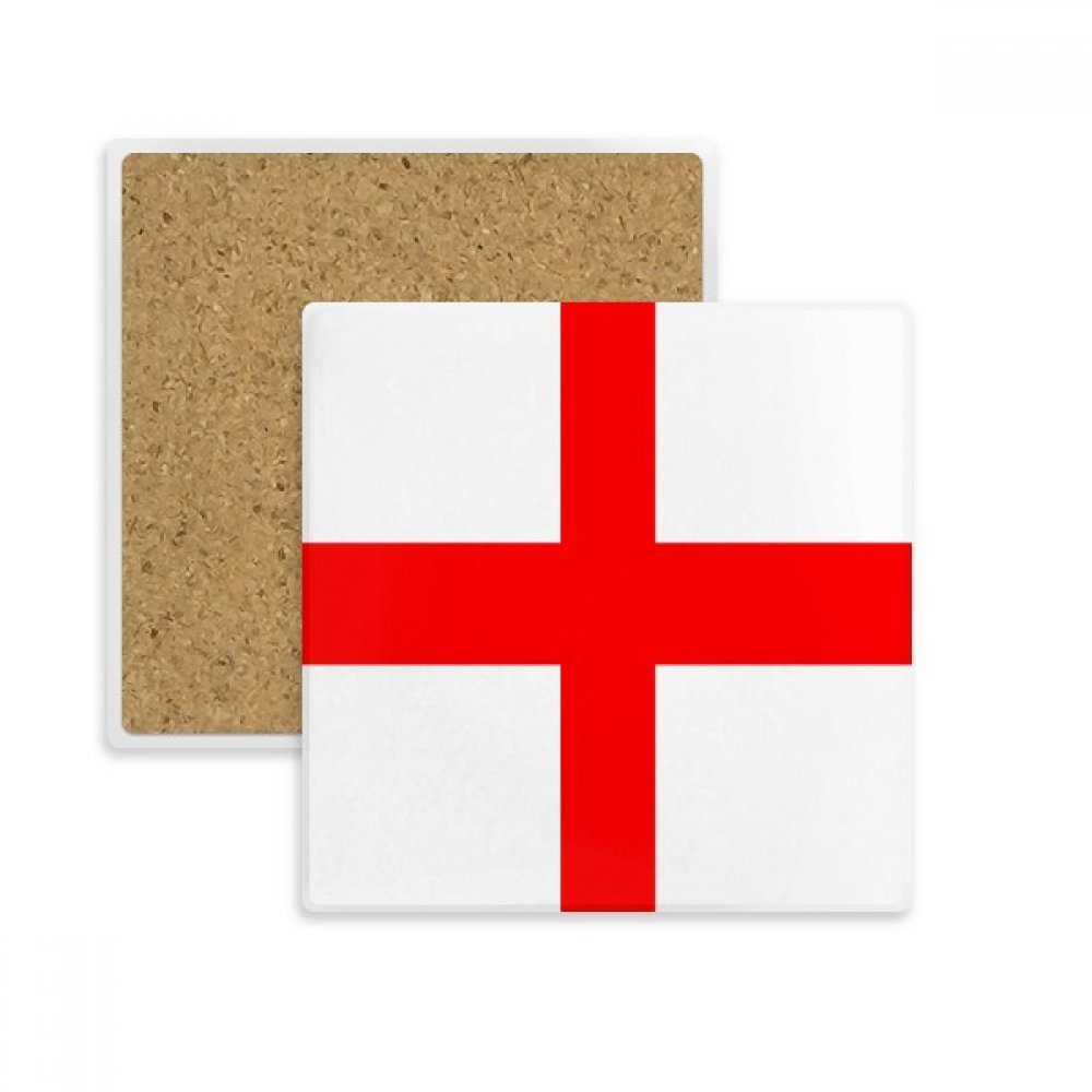 Coaster drapeau Angleterre en pierre naturelle haut de gamme pour table