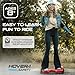 Hover-1 Rebel Electric Self-Balancing Hoverboard for Kids with 6.5” Tires, Dual 110W Motors, 6 mph Max Speed, and 3 Miles Max Range Self Balancing Scooter