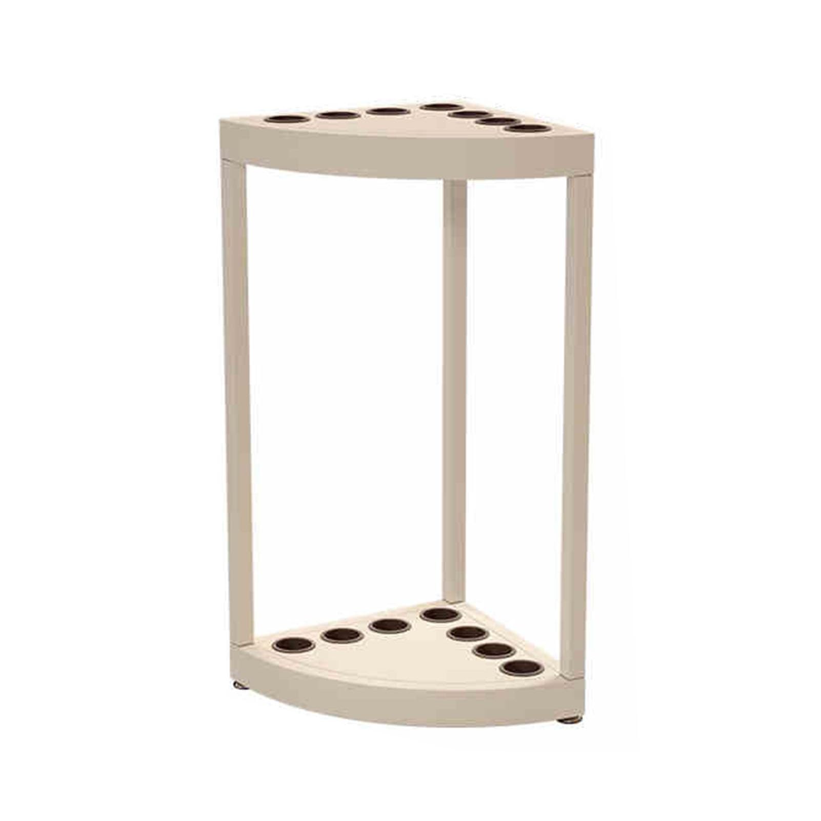 Porte-queues de billard d'angle blanc pour organiser votre salle de jeux en famille