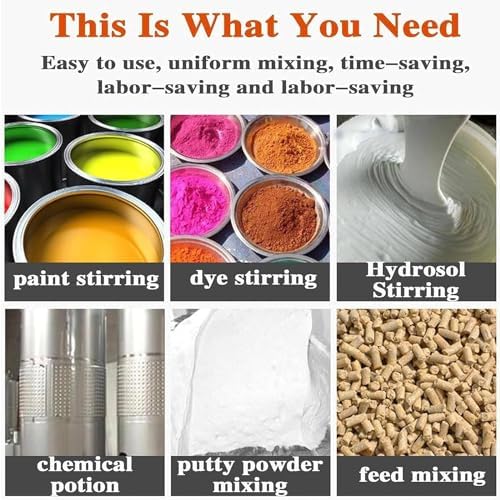 1 Ton Pneumatic Mixer Machine, 1000L Air Agitator for Paint Mixing, Heavy-Duty Paint Stirring Equipment, Small Five Cylinder Mixer for Efficient Mixing