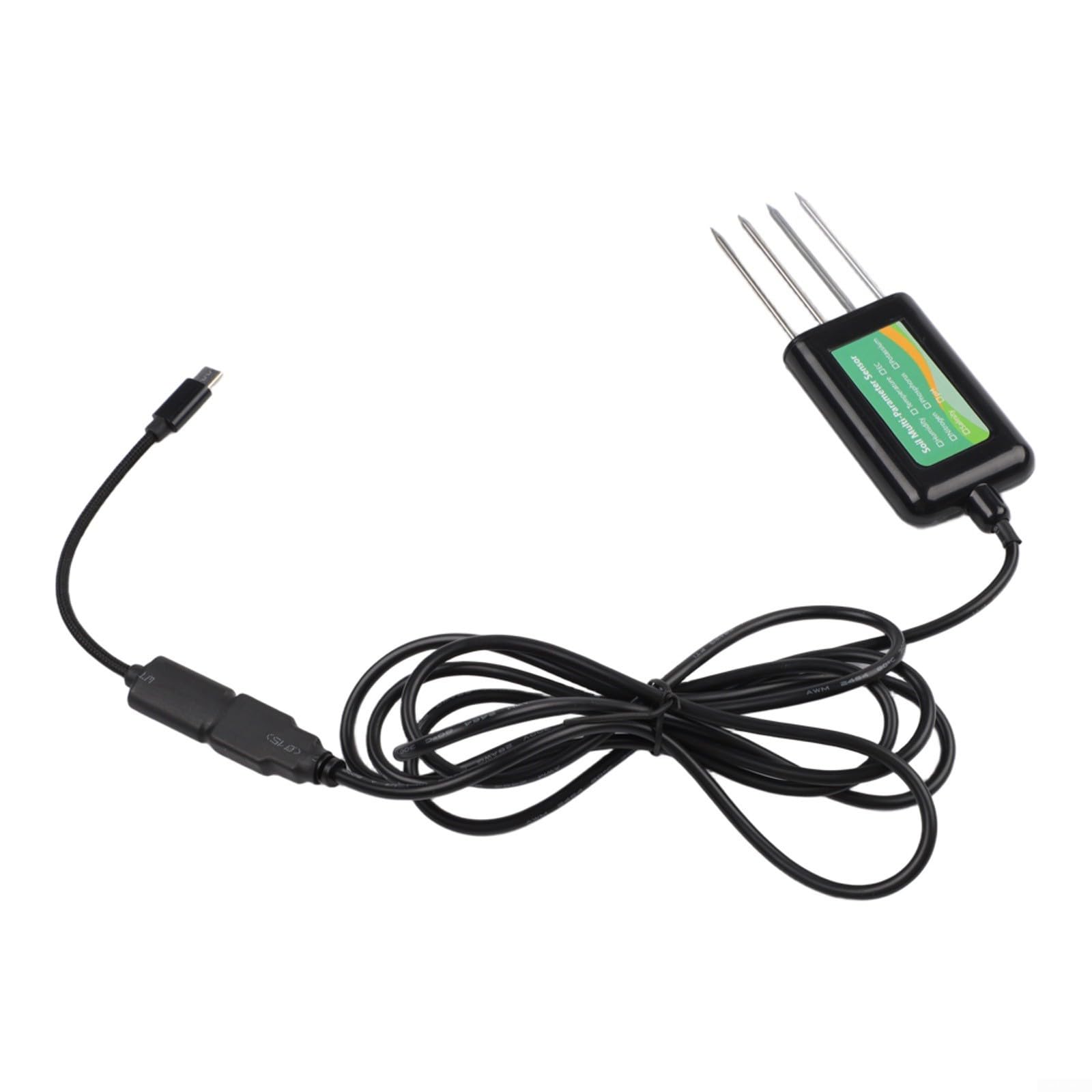 Bodentester, USB NPK pH-Messgerät, für Garten, Bauernhof, Landwirtschaft, Boden