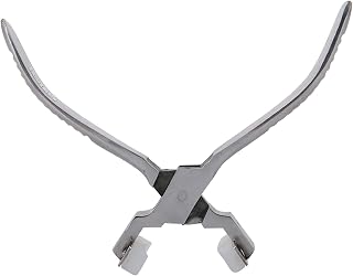 CHICIRIS Bracelet Jewelry Repair Tool Stainless Steel Forming Pliers for Hobby Work and Bracelet Bending, for Fine Jewelry Making