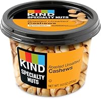 Algopix Similar Product 7 - KIND Roasted Unsalted Cashews