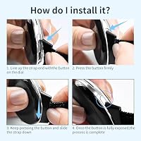 Zspoly Sport Bizepsband Kompatibel mit Google Pixel Watch 4 3 （45mm）, Nylon Elastisches Verstellbar Google Watch Arm/Knöchelband für Männer/Frauen – Ansicht 5