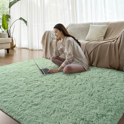 Tapete Verde Zedrew 2x4 pies para dormitorio y sala miniatura 7
