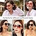 Dollger Oversized Square Sunglasses for Women Big Large Wide Fashion Shades for Men 100% UV Protection Unisex Pink
