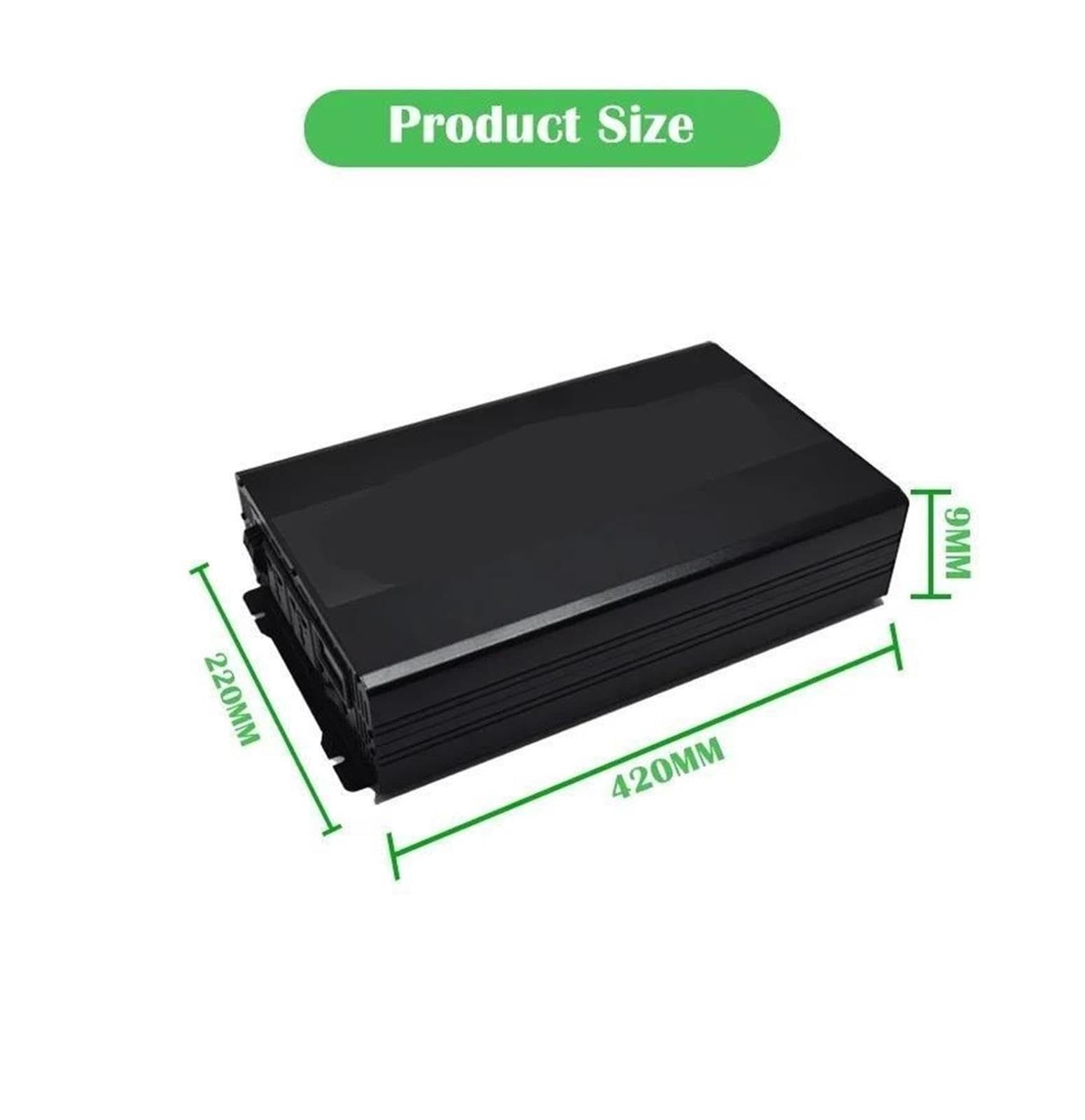 Invertitore sinusoidale puro da 24 V a 110 V 5000 W