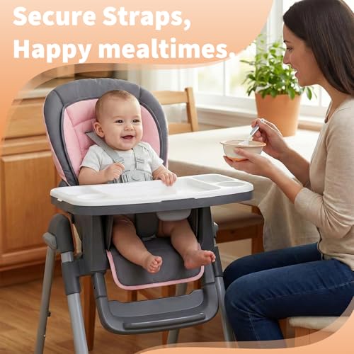 Image of High Chair Straps Replacement Compatible with Abiie Beyond High Chair