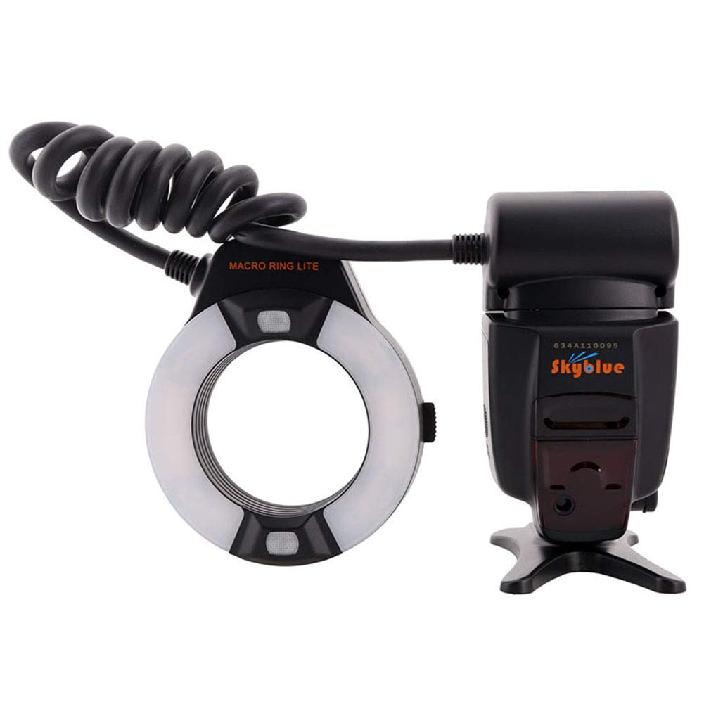 Flash Annulaire Meike MK-14EXT E-TTL Pour Canon - Macro Et Portrait, Avec Lampes LED, 7 Bagues D'adaptation - 3