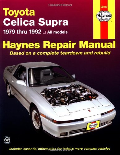 Sponsored Ad - Toyota Celica Supra, 1979-1992 (Haynes Manuals)