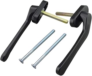 Window handle,Replacement Window Handles,window locks, European Style Casement Window Aluminum Window Rotate Door And Window Accessories Door And Window Lock Handle (Color : Gold) (Color : Gold) (Colo