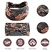 STGDAK Boho Headbands For Women Fashion Stretch Hair Bands Floral Knoted Head Bands Yoga Running Elastic Headband Stylish Wrap Headbands Hair Accessories for Teen Girls 3 Pack