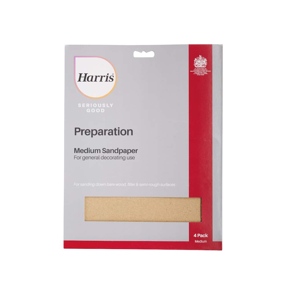 Harris Seriously Good Sandpaper Medium (102064319) from B&Q