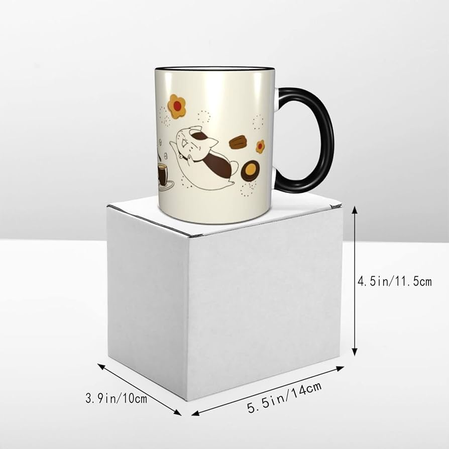 夏目友人帳　ニャンコ先生　黒ニャンコ先生　マグカップ 夏目友人帳 - 黒ニャンコ NordiQ マグカップ | AMNIBUS(アムニバス)
