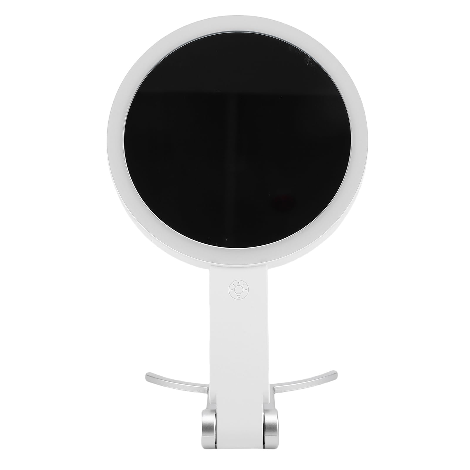 Specchio trucco a LED su entrambi i lati con luce LED luminosa e ingrandimento 10x, per applicazione trucco e cura della pelle, formato portatile
