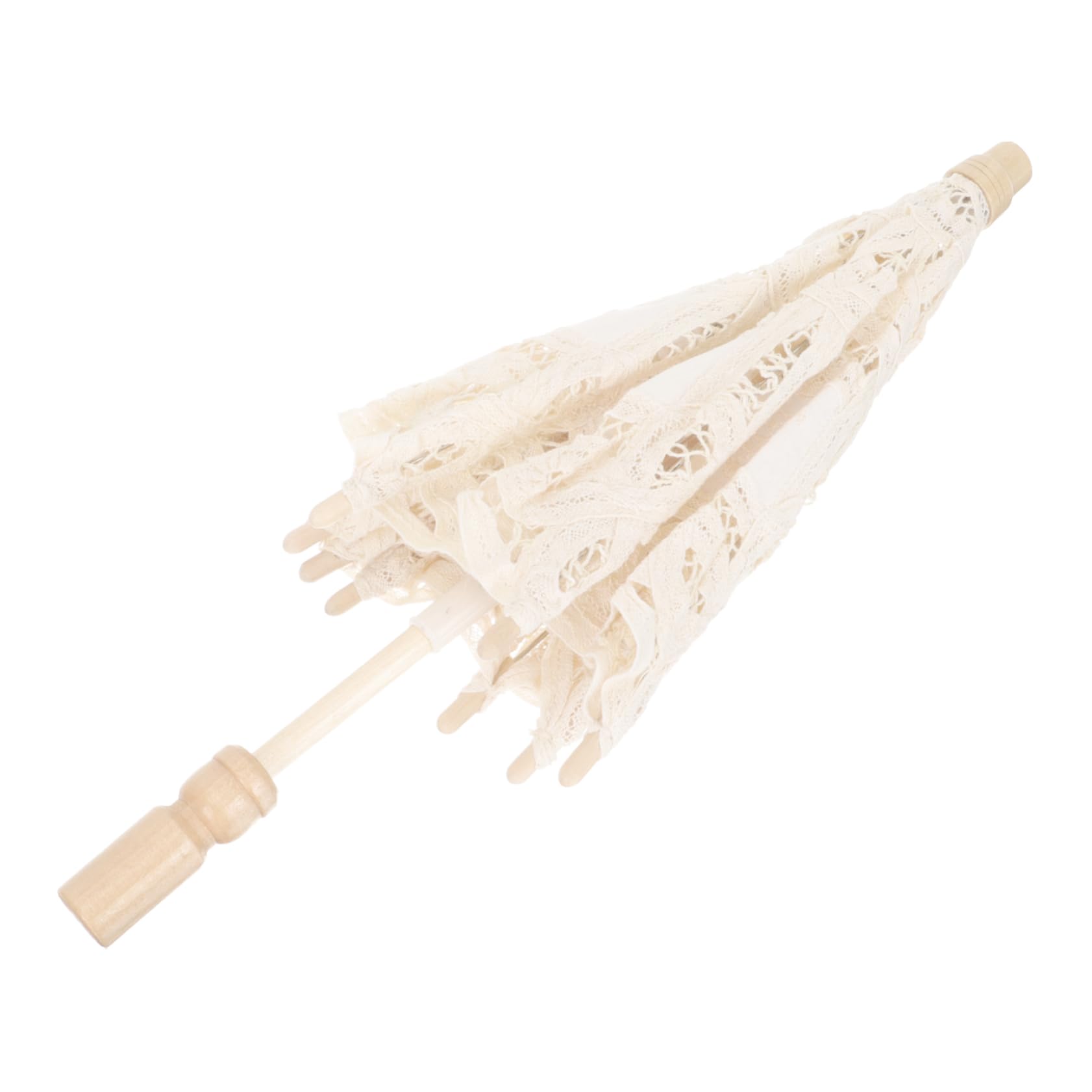 GALPADA Floral Lace Boys and Girls Umbrella Girls Vintage Parasol Children's Photo Prop Umbrella Lace Parasol