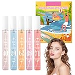 Perfume for Women Gift Sets, Perfume Miniatures Gift Sets for Women, Mini Perfume Sets for Women, Digital Beach Perfume, Long-Lasting Fragrance, Niche Perfume, Portable, 5 X 10ml